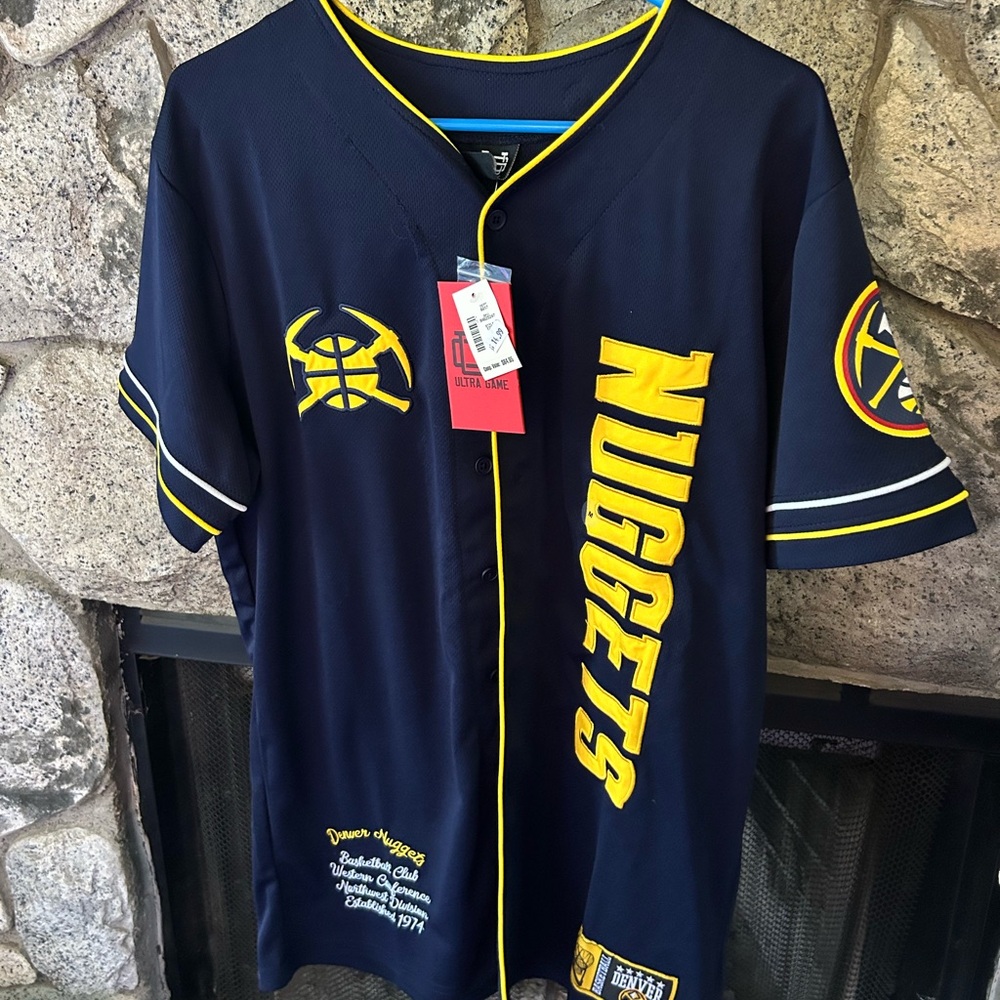 Denver Nuggets jersey shirt NEW